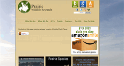 Desktop Screenshot of prairiewildlife.org